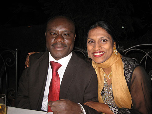Geeta Thuraisingam and Serge Bayala