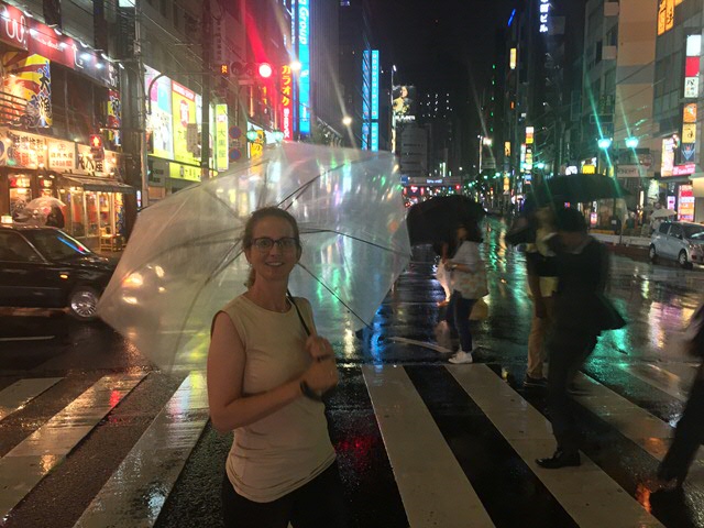 Yvonne Gerritsen in Tokyo