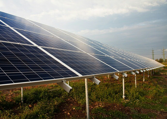 Solar panels at Zernike