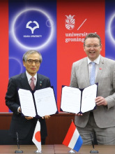 Osaka University and the University of Groningen sign a strategic partnership agreement