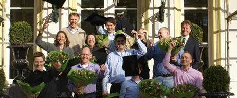 Letterlijk afzwaaiende RUGCIC alumni