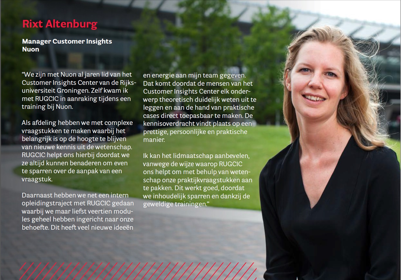 Wat vinden anderen van RUGCIC?
