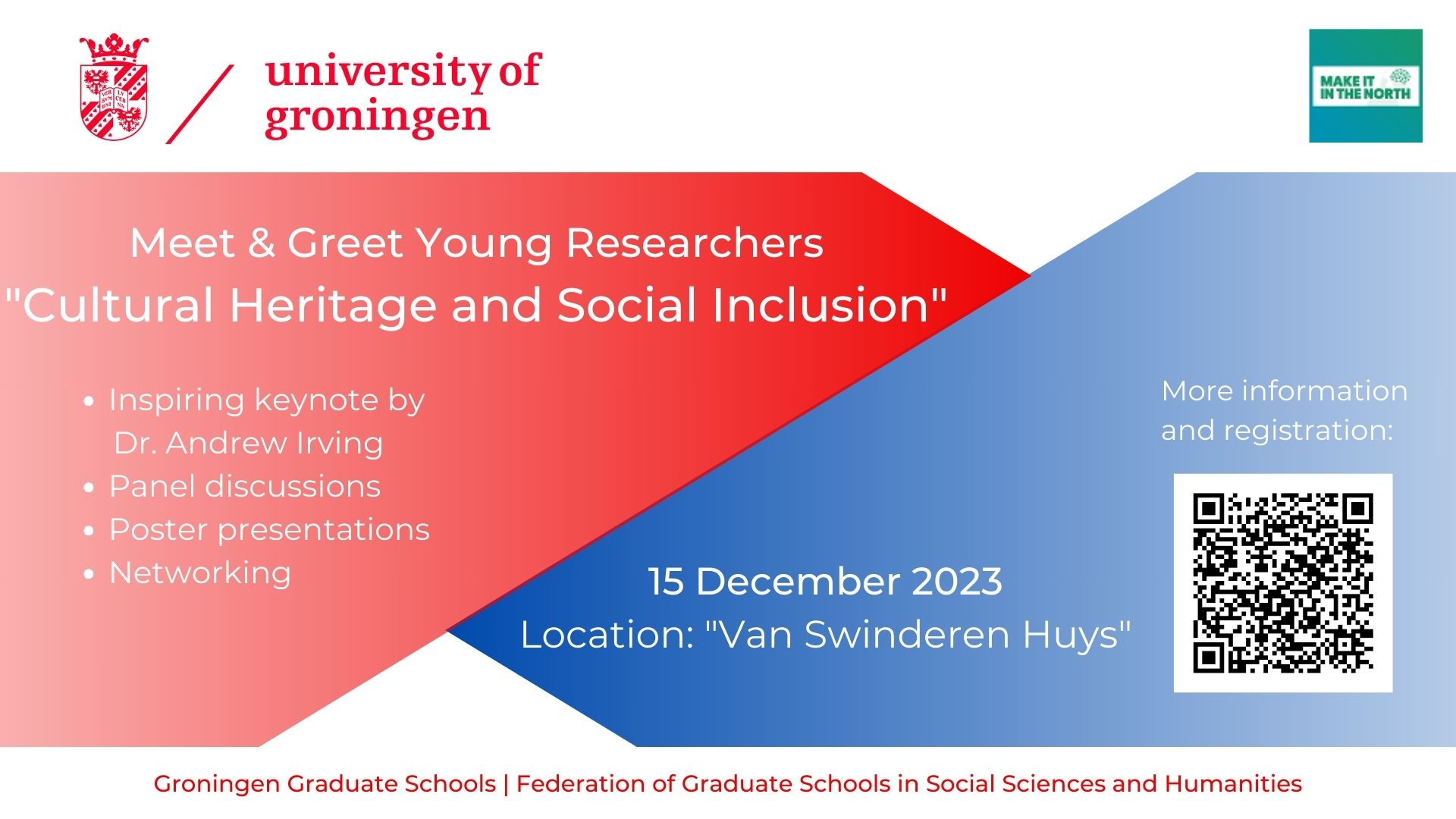 Meet & Greet for young researchers - 15 december 2023