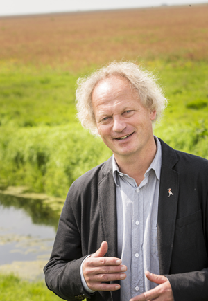 Prof.dr. Theunis Piersma, foto: Ivar Pel/NWO