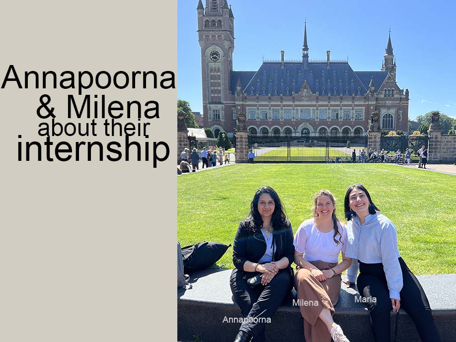 
						Testimonial van	students Annapoorna & Milena