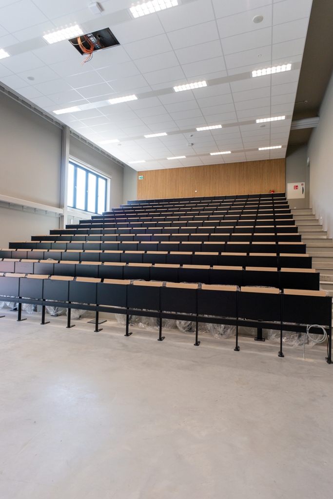 Aletta Jacobshal | 'Kleine' collegezaal met 200 zitplekkenAletta Jacobshal | 'Small' lecture hall with 200 seats