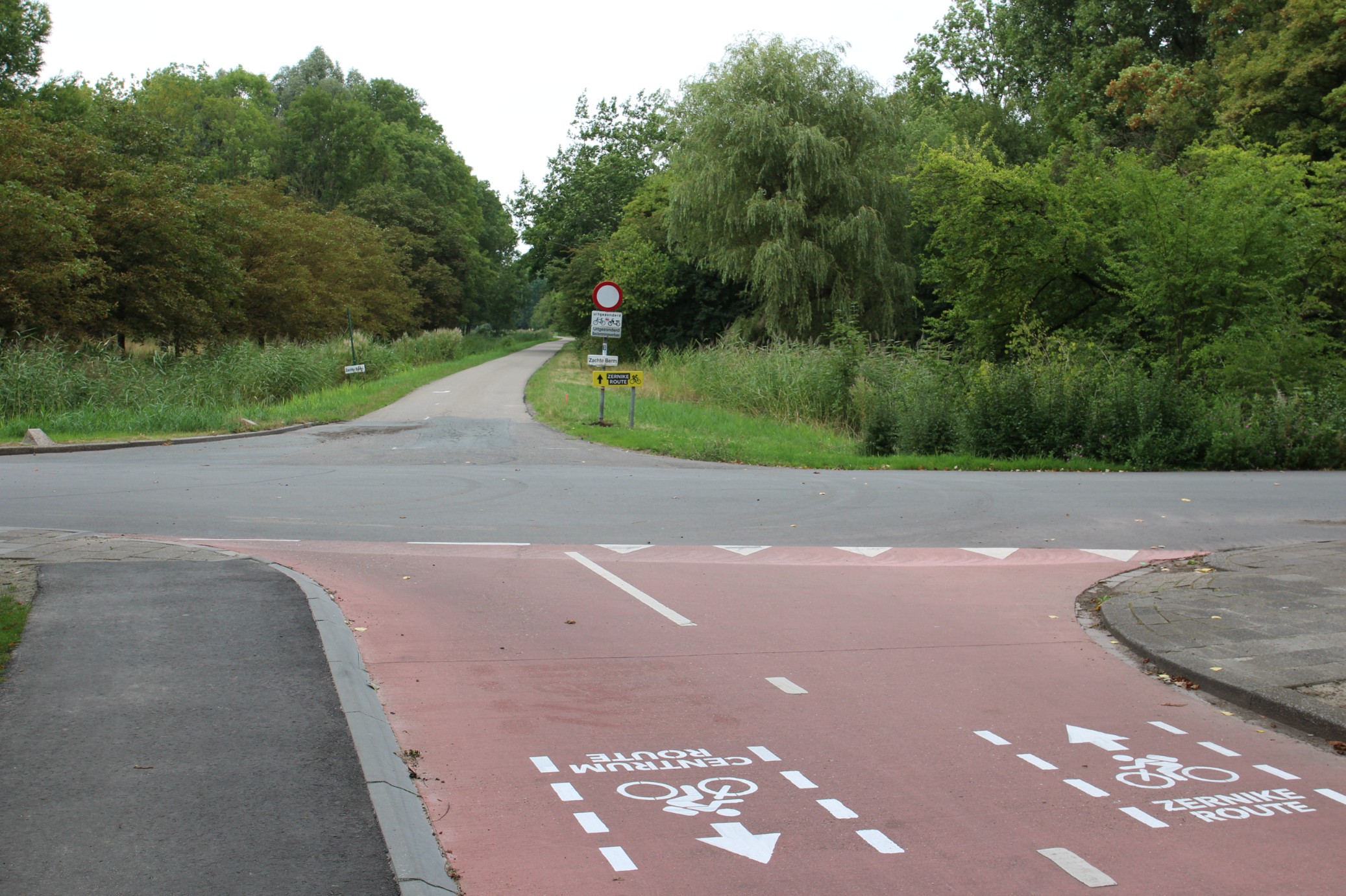Nieuwe route via de PaddepoelsterwegNew route via Paddepoelsterweg