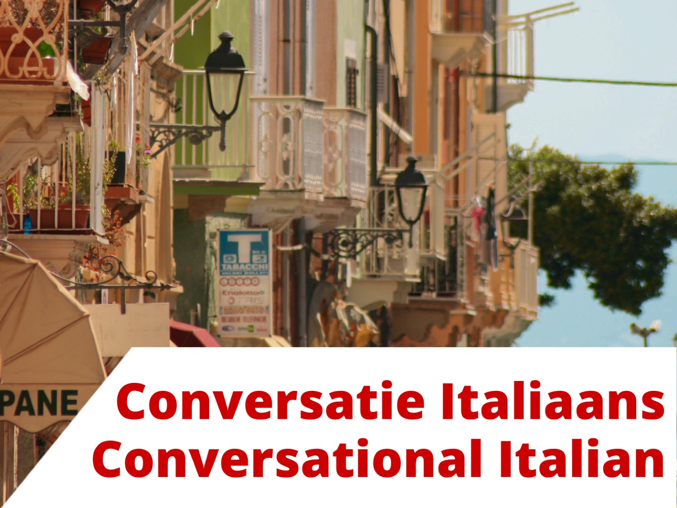 Conversatiecursus Italiaans A2/B1