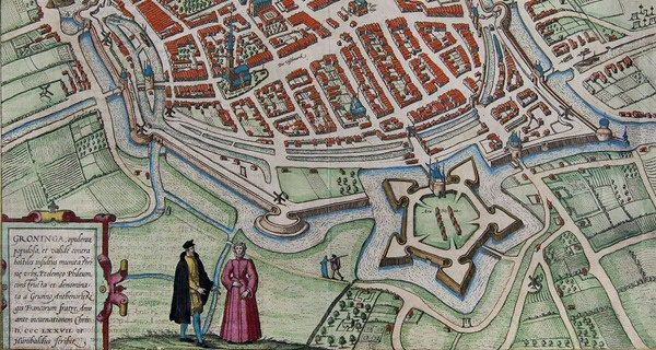 Groningen City Map 1575
