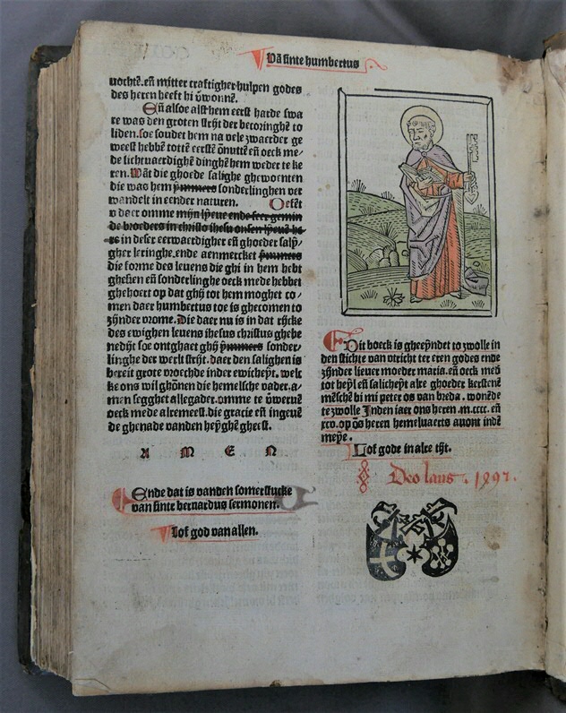 Inc. 40. Jan de Waels aanpassingen in Sermones de tempore et de sanctis van Bernardus van Clairvaux.