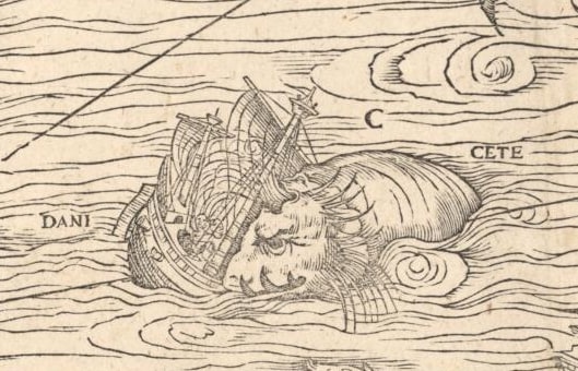 Afbeelding 4: Detail van Magnus’ Carta Marina
