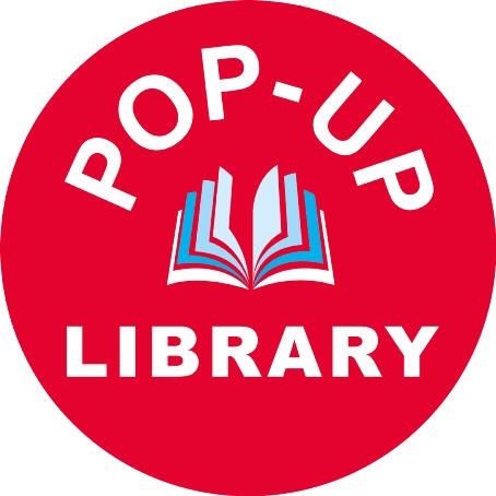 Pop-up Library beeldmerk
