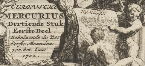 Titelprenten Europische Mercurius (1690-1750)