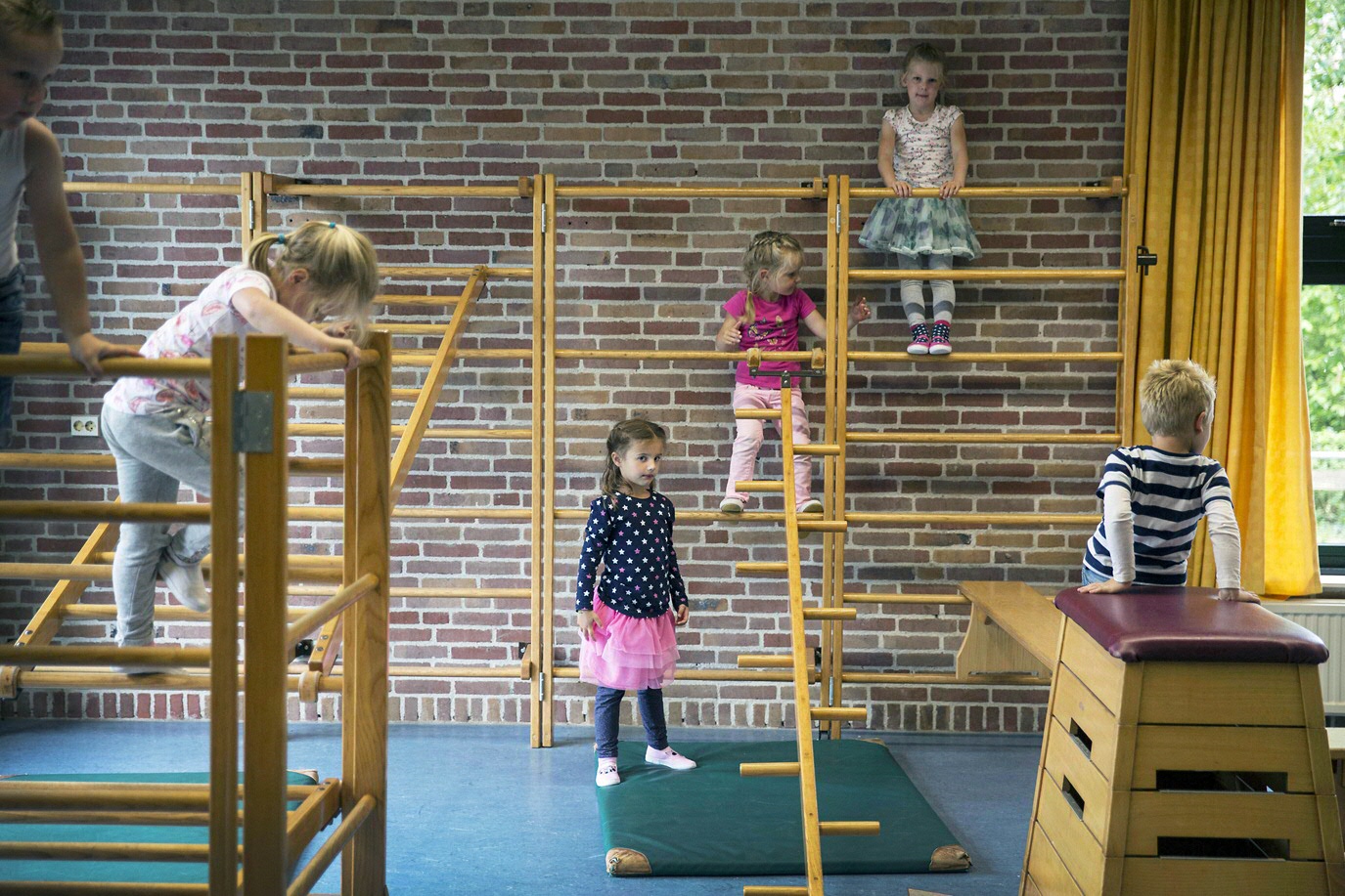 ‘Als kinderen hun school binnenkomen, moeten ze meteen het idee krijgen: dit is fantastisch.’ Foto: Werry Crone/Hollandse Hoogte