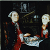 Stadtholder Willm V and his teacher