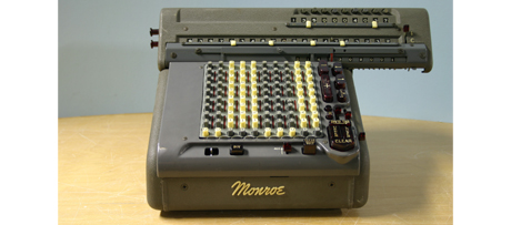 Boekhoudkundige rekenmachine, ca. 1950Calculator, c. 1950