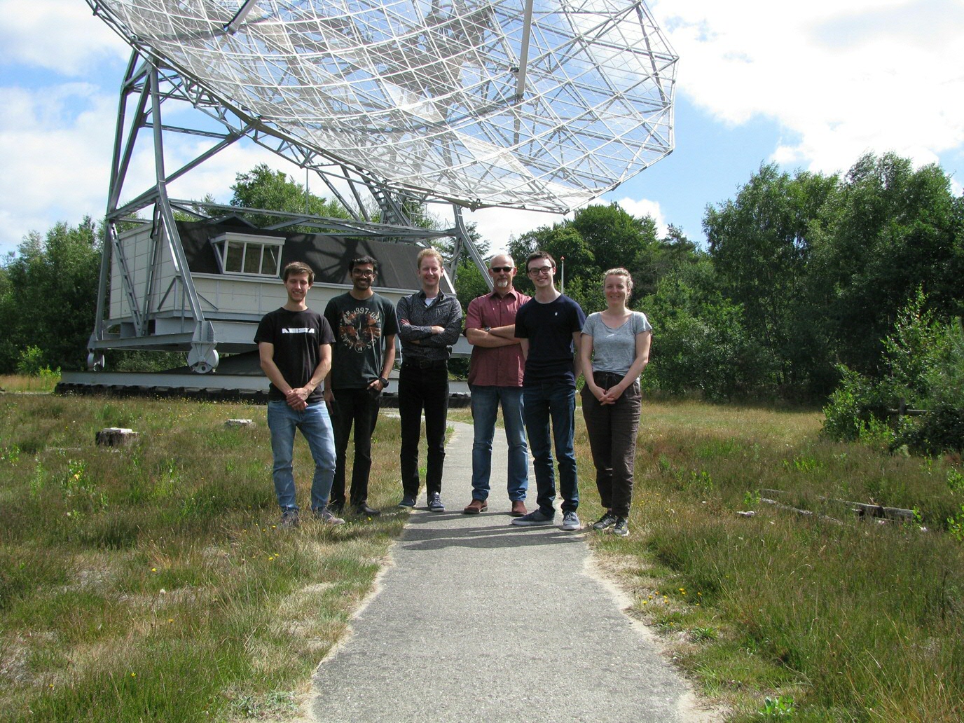 One of the student teams of the HTSM Honours Master summer school