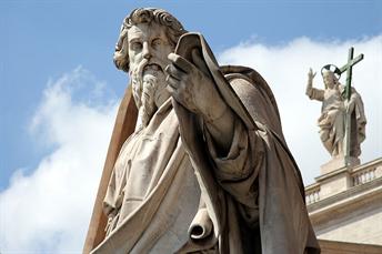 / Anja van Kessel / Foto Apostel Paulus (Vaticaan): wikimedia commons