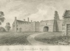 An artist impression of Rushall Hall, (Rushall, county Stafford), the place where Edward Leigh lived and probably wrote his theological treatises