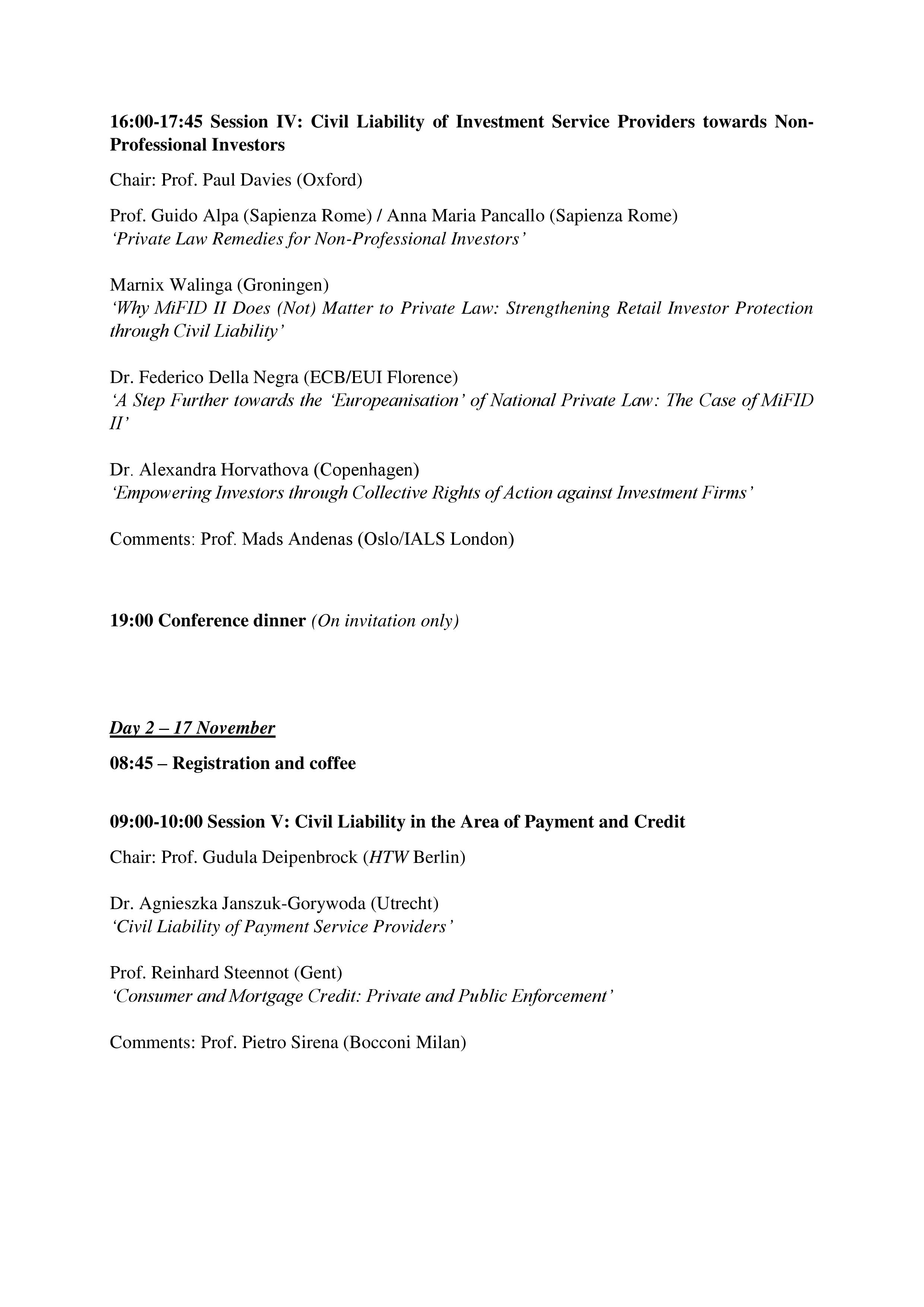 Conference Programme Page 3