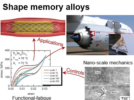 Shape memory alloys