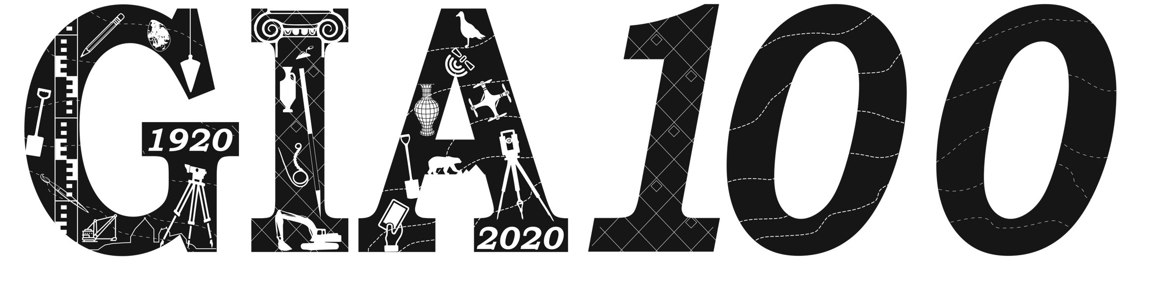 Gia centennial logo