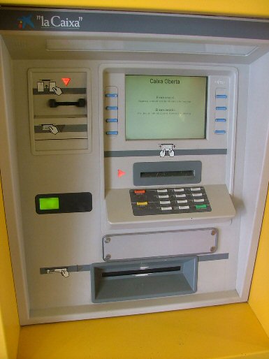 Een prachtige geldautomaat, waar begin ik??