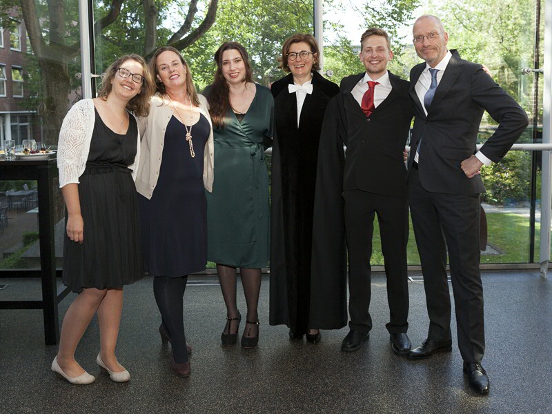 From left to right: Joanka van der Laan, Margriet Hoogvliet, Johanneke Uphoff, Sabrina Corbellini, Giel Maan, Bart Ramakers.