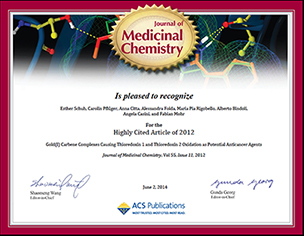 Highly cited award