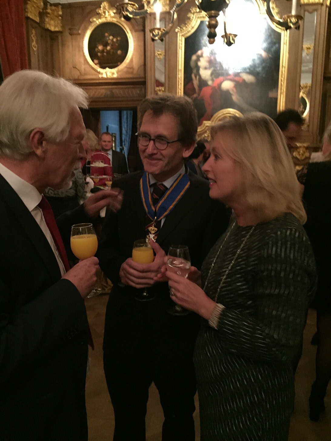 Ben Feringa appointed Commander in the Order of the Netherlands Lion - Photo courtesy Prof R. Broer