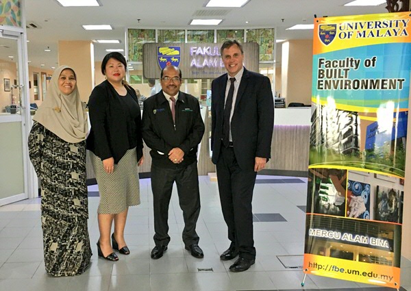 RUG FSS / SEA ASEAN Delegation at the Faculty of Built Environment