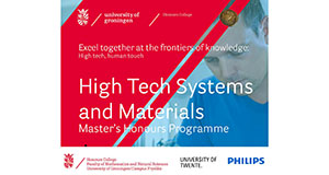 High Tech Systems and Materials Honours Master
