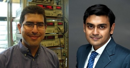 Ivan Vera Marun (links) en Kumar Das | Foto's RUG/University of Manchester