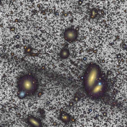 Astronomen ontdekken gigantische stroom sterren tussen sterrenstelsels