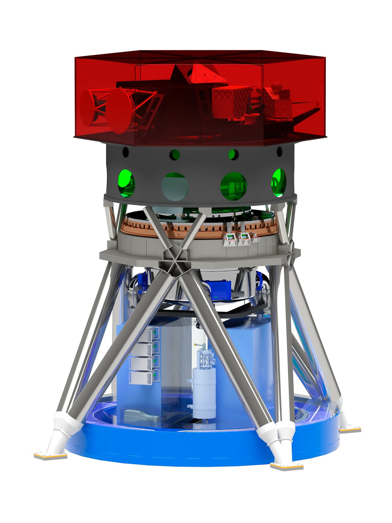 Artist depiction of the MICADO instrument set to be used with the ELT telescope upon completion
