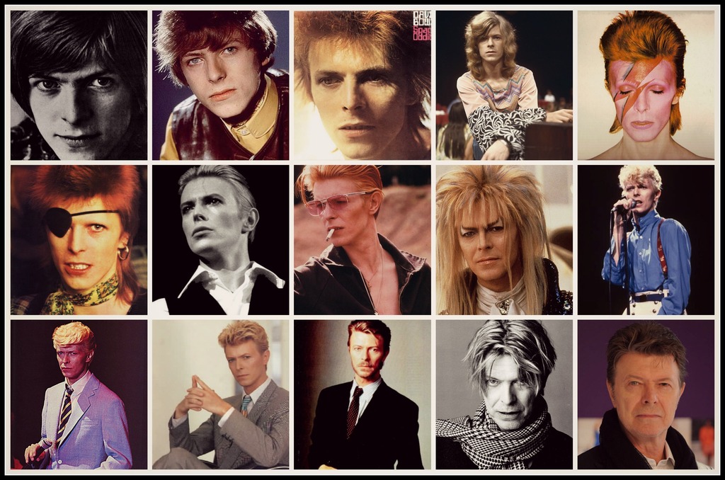 The Many Faces of David Bowie