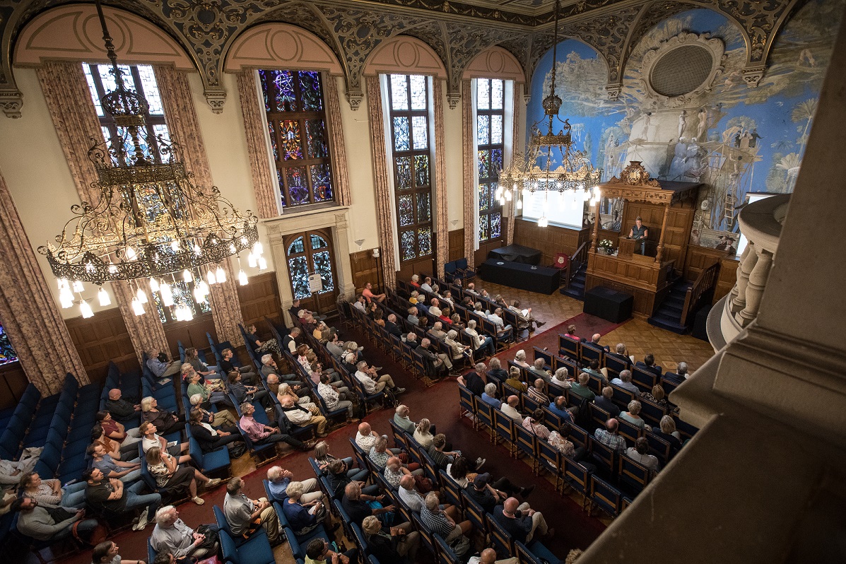 Publiekslezing (Foto: Gerhard Taatgen)Lectures in the Academy Building (Photo: Gerhard Taatgen)