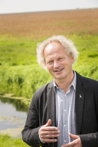 Theunis Piersma. Photo: NWO/ Ivar Pel