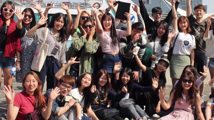 Koreaanse studenten volgen summer school