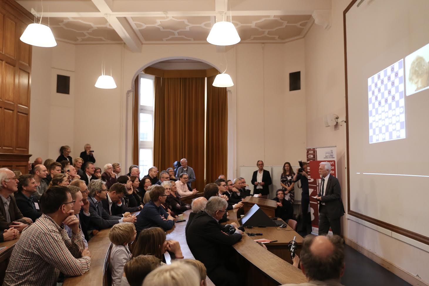 Opening of the symposium in the Academy building