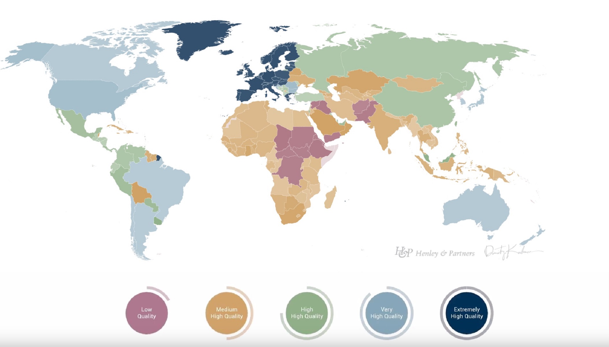 The QNI taxonomy visualized