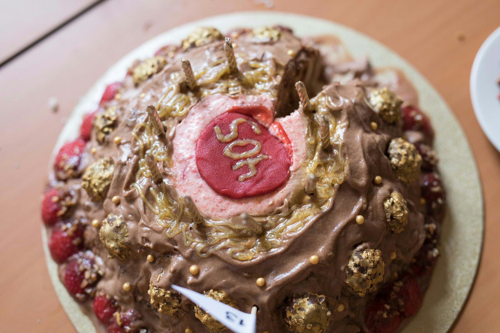 Festive cakes at the UG bake-off