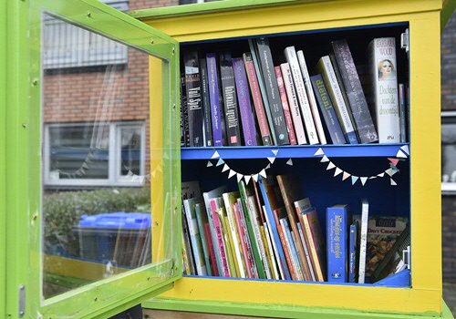 One of the mini libraries had been “plundered” and one owner even came across his books on second-hand buying and selling website Marktplaats.
