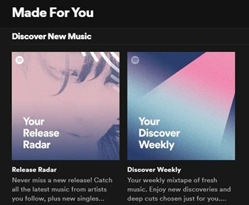 Featues like 'Your Discover Weekly' enable Spotify to significantly influence the way in which listeners discover new music.