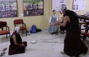 What happens in their brains when Tibetan monks meditate or debate?