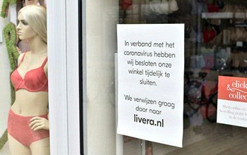 Gesloten winkels brengen ondernemers en personeel in de problemen