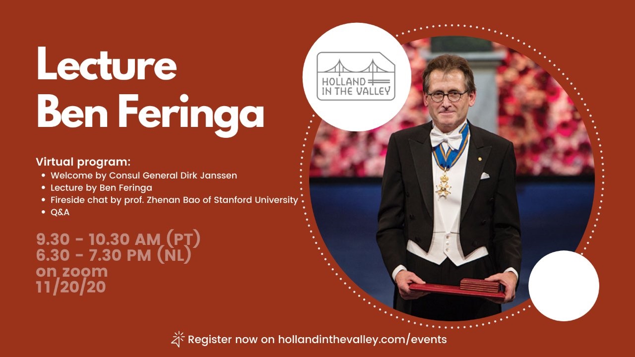 Invitation flyer Ben Feringa Lecture