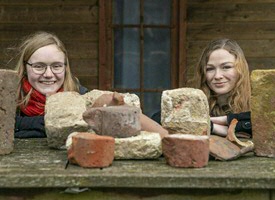 Loïs Bakker en Kjelda Glimmerveen (foto: Reyer Boxem)