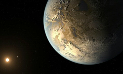Artist impression of a earth like exoplanet. Credit: NASA