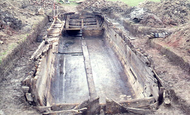 The excavation of De Zeehond (Photo: Maritiem Archeologisch Depot Batavialand RCE)